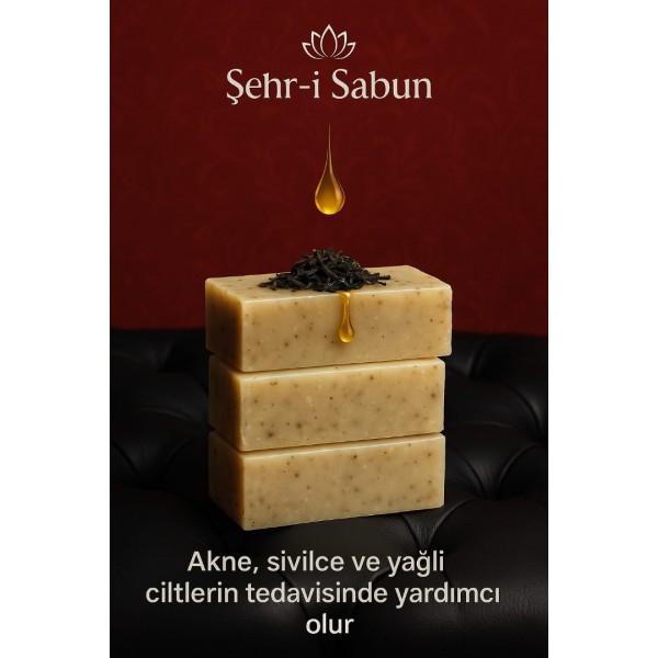   صابون ورق الشاي الطبيعي